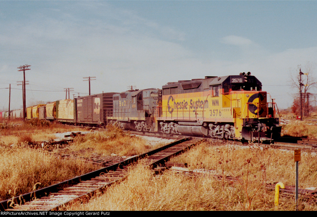 e/b Chessie System Train